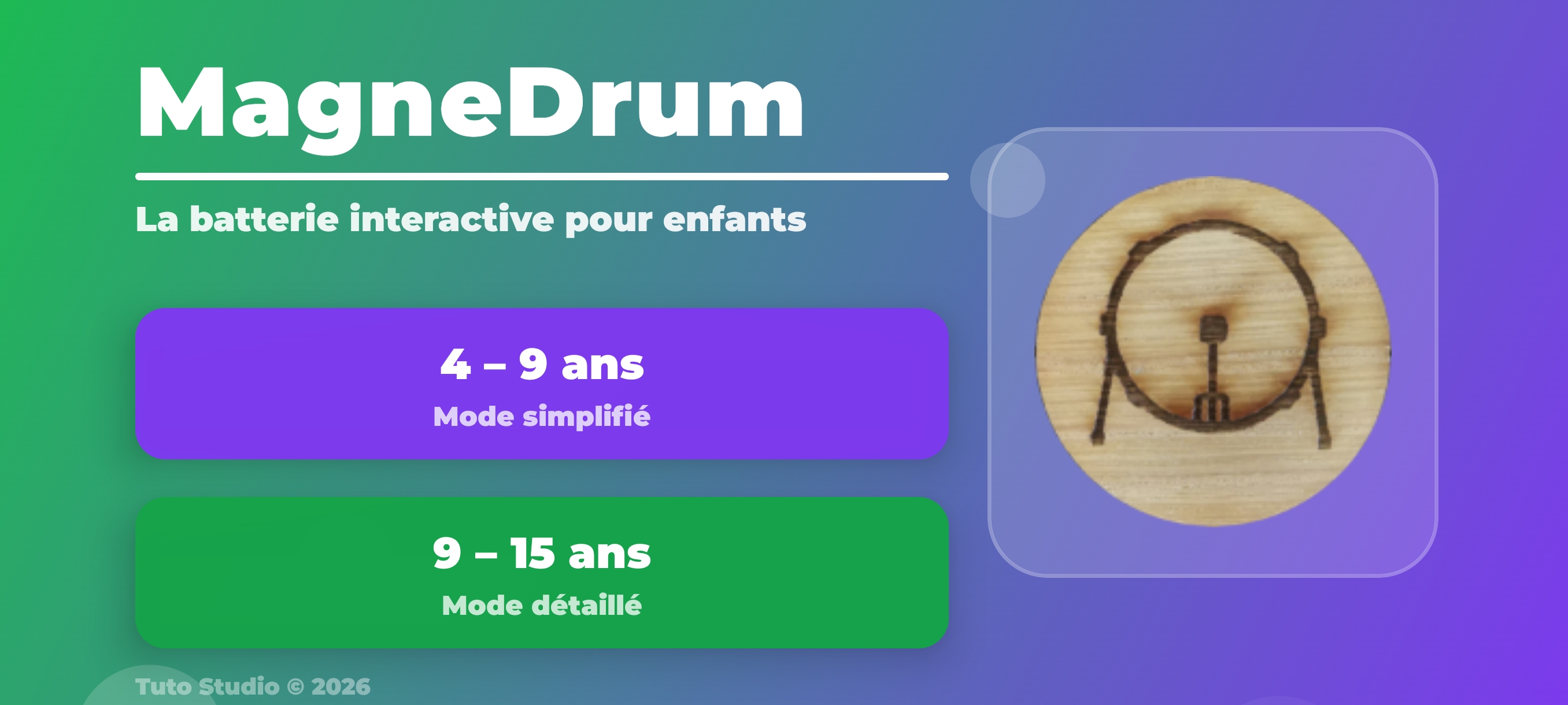 MagneDrum — grille de rythme